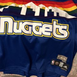 Throwback Nuggets Jersey Adidas Authentic