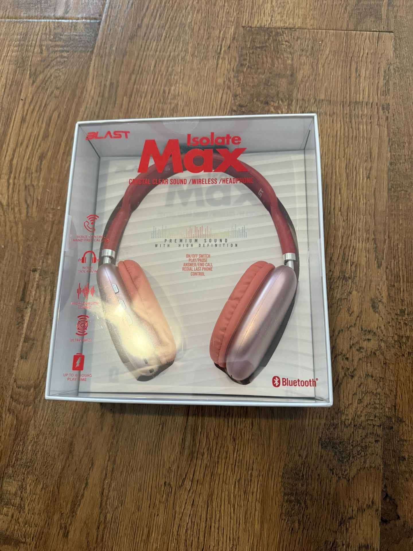 New Blast Isolate Max Headphones