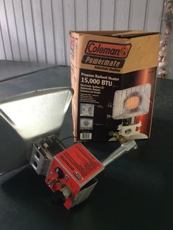 Coleman Propane Radiant Heater for Sale in Vancouver, WA - OfferUp