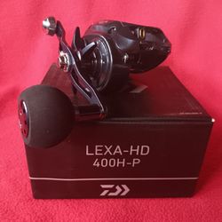 
NEW 
Daiwa Lexa 400 HD Baitcasting Reel - LX-HD400H-P
NO TAX