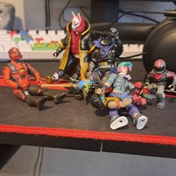 4 - 2 Inch Mini Fortnite Figures