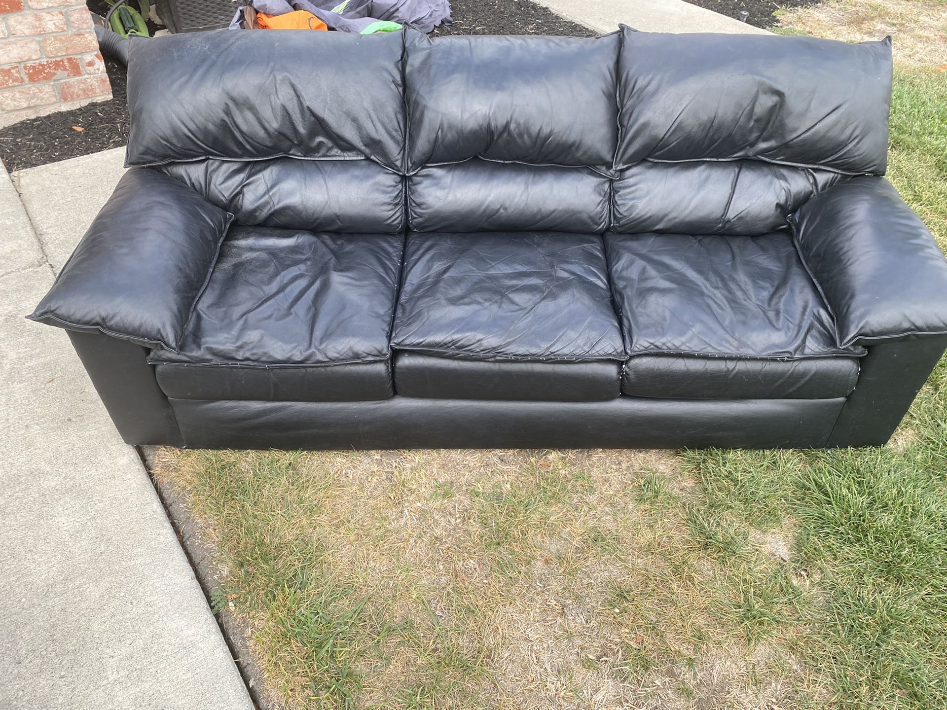 FREE leather sofa and/or coffee table