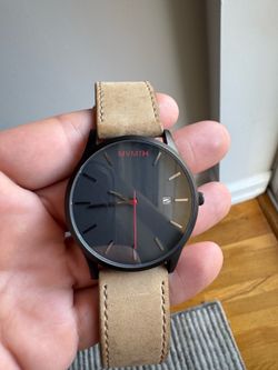 MVMT WATCH, Dress Watch w/Genuine Leather Strap