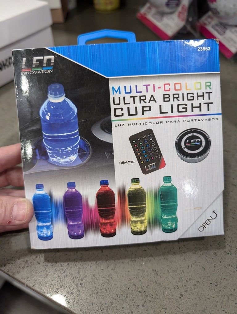 "LED INNOVATION"~Multi-Colored & "Ultra Bright" LED Cup Holder Light!!