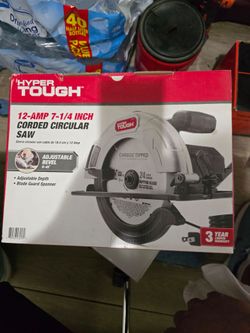 Hyper Tough 3-Tool Combo Kit - Circular Saw, Jigsaw, & Sander (Like New!)