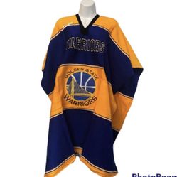 Golden State Warriors Poncho Gaban Sarape
