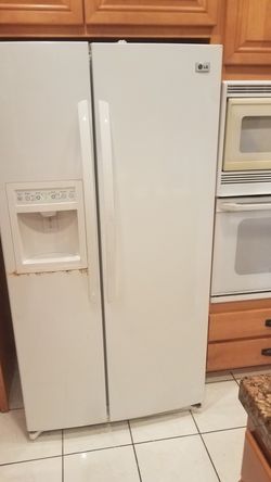 side by side refrigerator and freeze wont go up in my new place too big