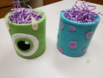 Center piece for party,,, monsters inc