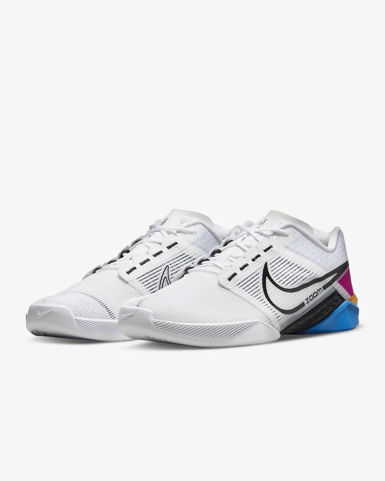 Nike Zoom Metcon Turbo 2 “ White Photo Blue Pink” (DH3392 109) Size 9 Men's