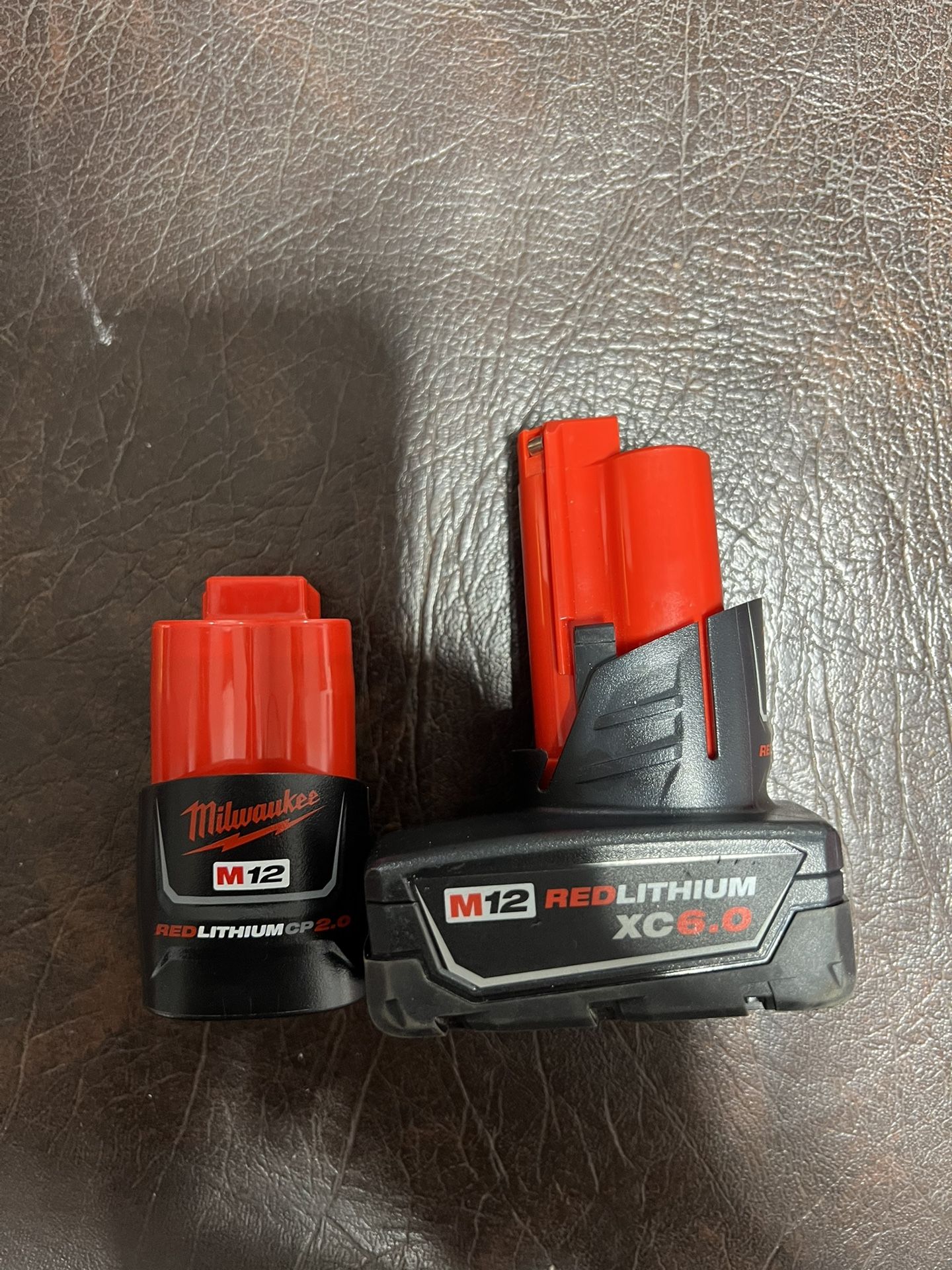 Milwaukee M12 Battery 6.0 And 2.0