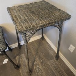 Wicker small tables new