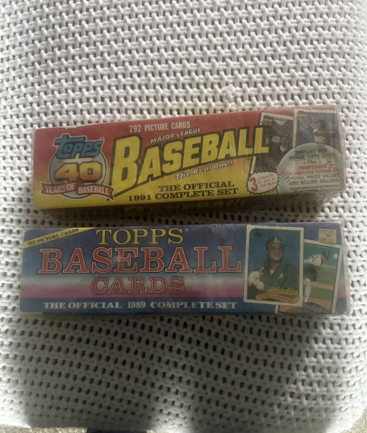 Topps baseball cards. Never Opened