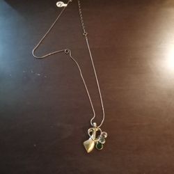 Necklace And Pendant Silver 