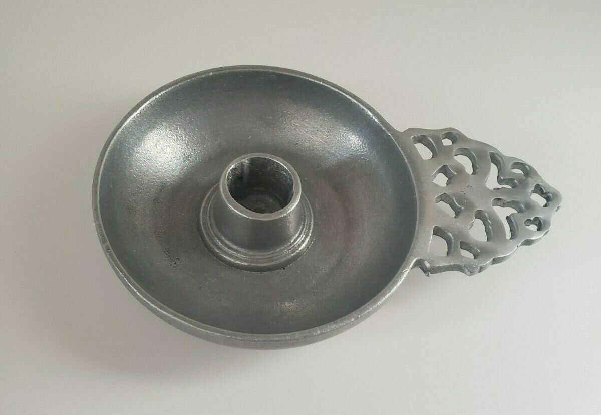 Vintage Wilton Armetale R.W.P. Candle Holder (Pewter)
