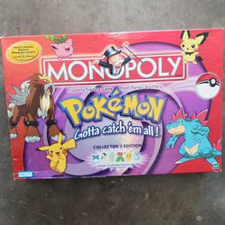 Pokémon Monopoly Set