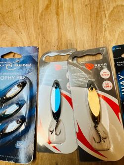 7 South bend Kast-Away Fishing Spoons (kastmaster Clones) Trout, Bass, Perch, New