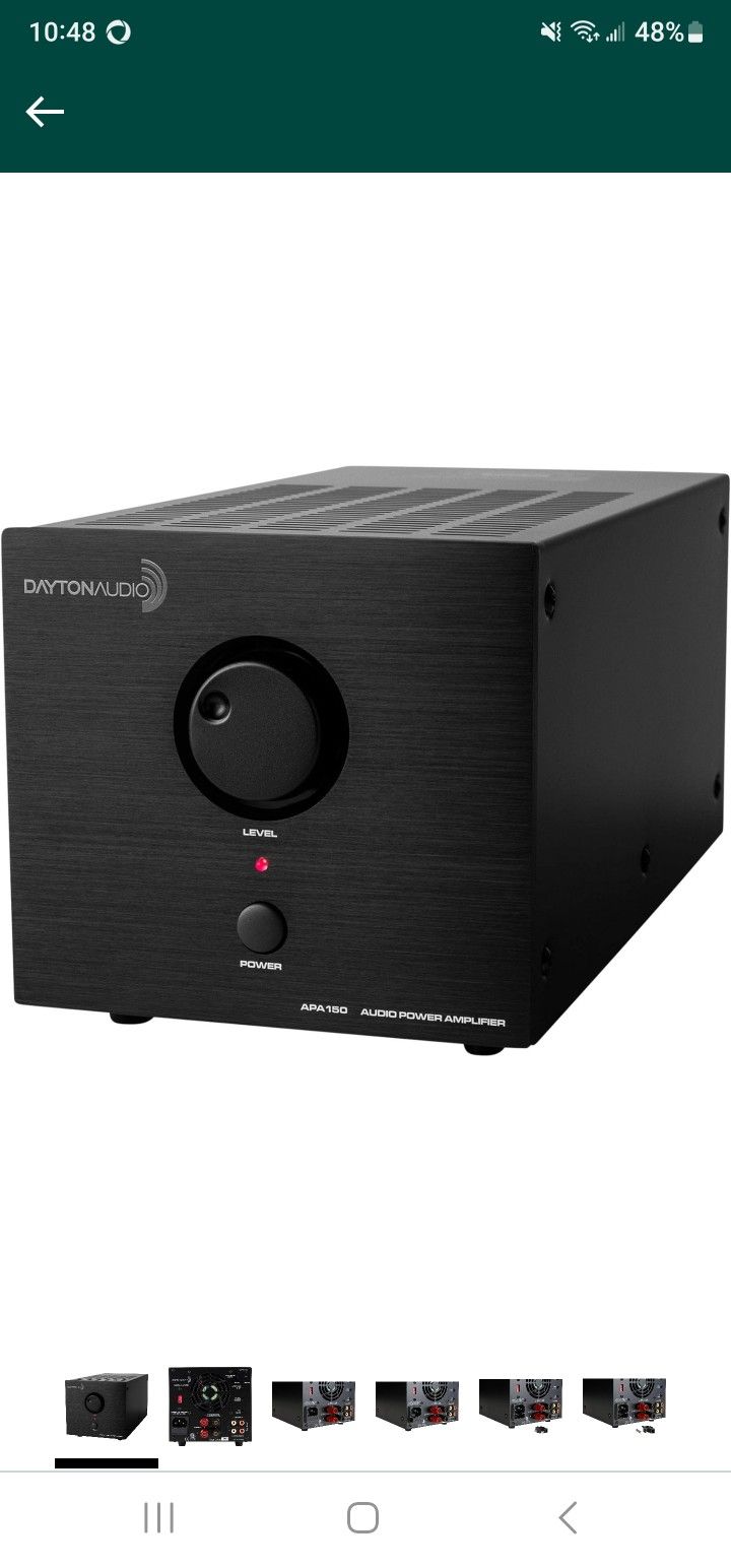 Dayton Audio APA150 150W Power Amplifier