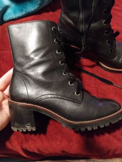 Coach Jenna Leather Boots 