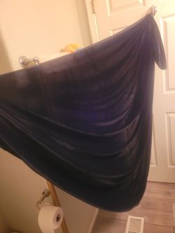 Black Hooded Velvet Cape