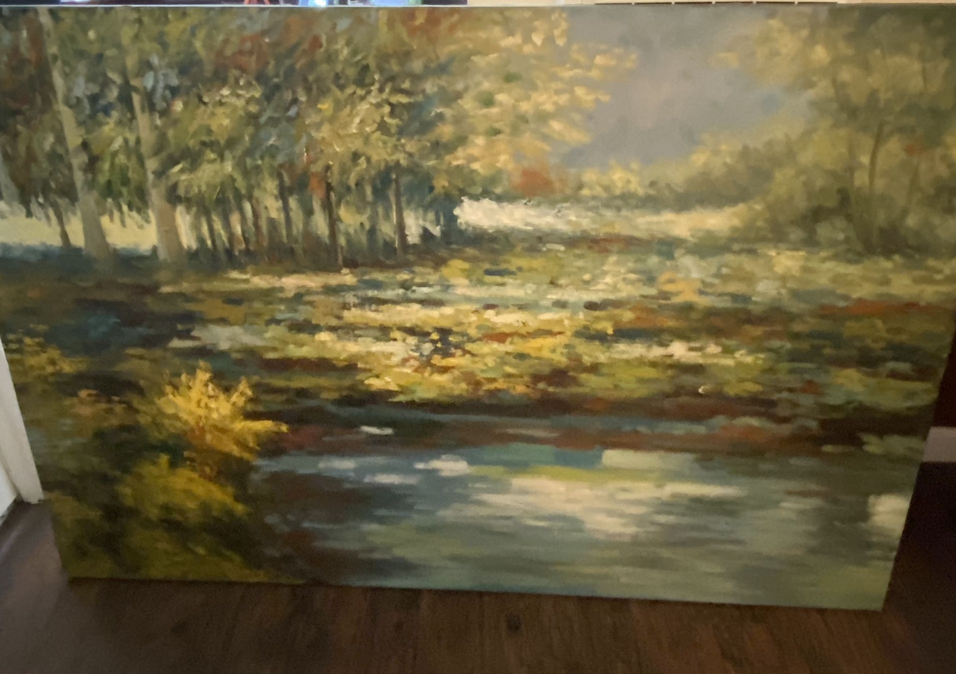 Item # bci1947231 Uttermost Lake James Wall Art Model:32200, Excellenct Condition