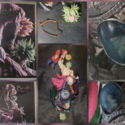 Dragon Ball Z Broli Goku Figurine 12" Stewart&Nellis Pick Up 