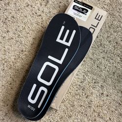 SOLE Active Thin Wide Plantar Fasciitis Insoles (M13 - W15)
