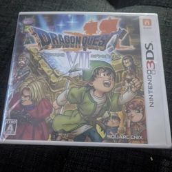 Dragon Quest VII Nintendo 3DS Japan Import Sealed Brand New