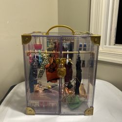 Rainbow High Deluxe Fashion Closet Playset Combos Shoes Accessories Pre-owned In Good Condition 