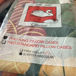  New King Pillowcases In Box