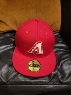 Red Arizona Diamondbacks fitted cap (7 1/2)