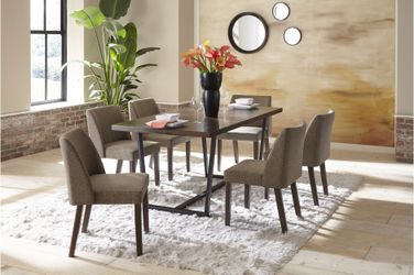 New 7pc dining room table set tax included free delivery