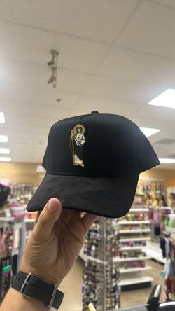 Contii Black Snapback Cap with Saint Jude Patch