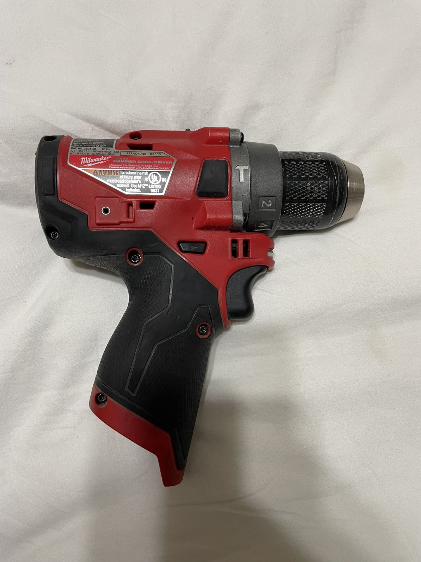M12 Fuel Hammer Drill