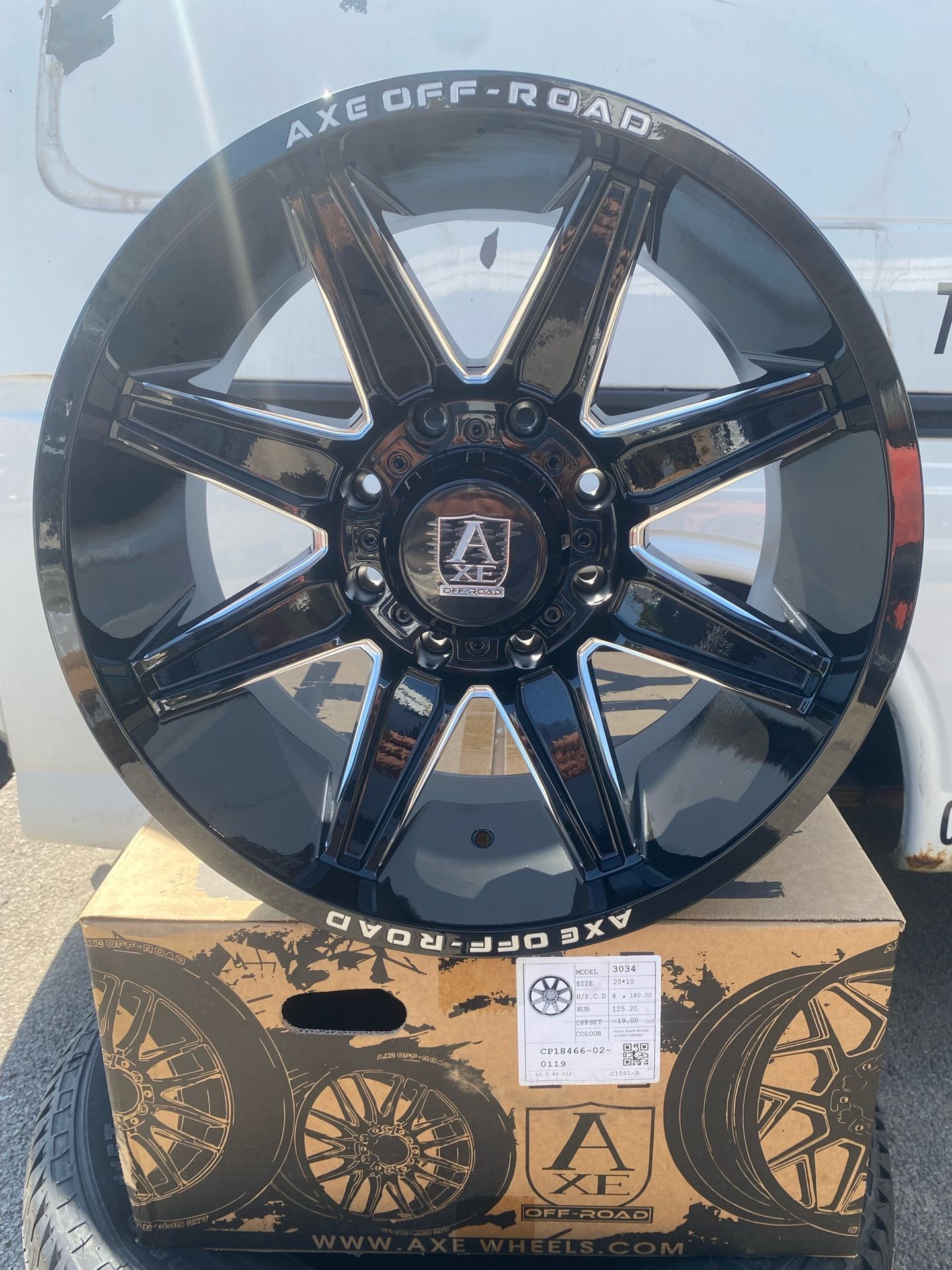 Axe Wheels Available 8x180 Bolt pattern