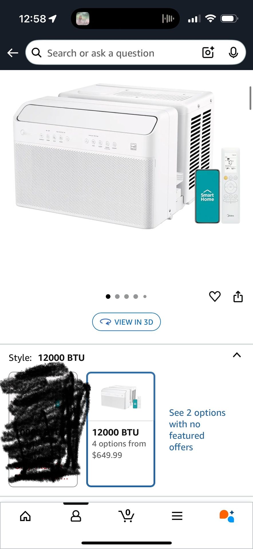 U Shaped Window AC Units! 40% Less Energy Use, Control W App, WiFi Or Alexa. DC Inversion
