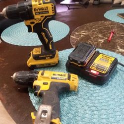 Two Drills Charger Battery