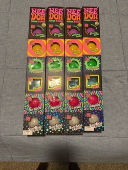 Nee Doh Power Tower 6-Pack Stress Ball Set x4