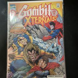 Marvel comics Gambit Xternals Comic Book 