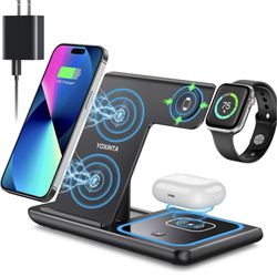 3 In 1 Fast Wireless Charger 