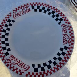 Set Of 4 Plates Coca Cola 1996