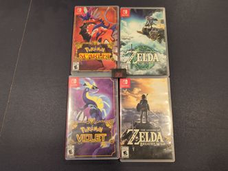 4 nintendo games pack
