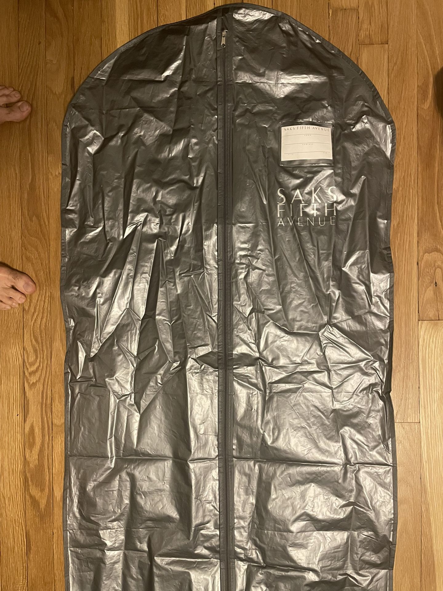 Saks Fifth Garment Bag - Feel Free To Ask Questions