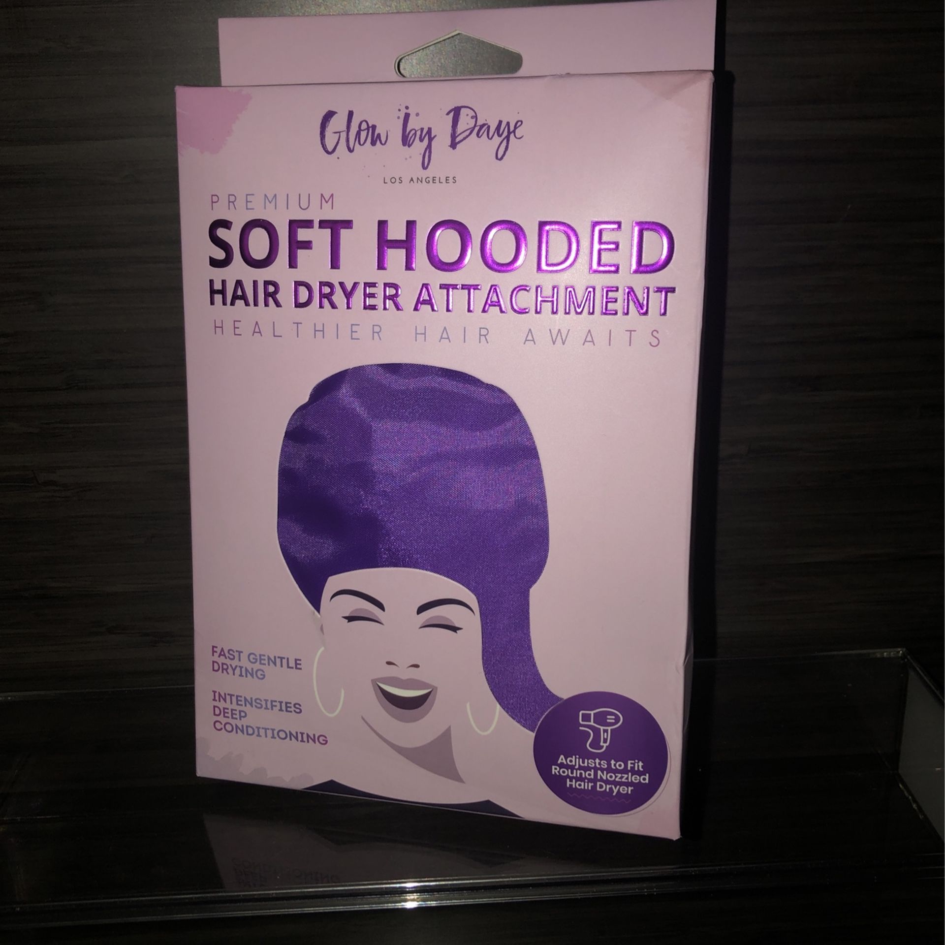 Brand NEW! 🟣 Glow by Daye-Hair Accessory - Hooded Hair Dryer Attachment (((PENDING PICK UP)))