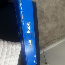 Tilting Tv Mount + Soundbar Stand 