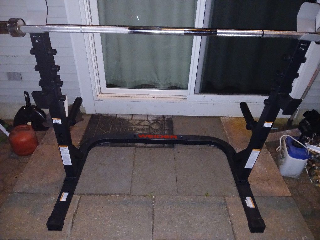 Weider Weight Rack/Olympic Bar