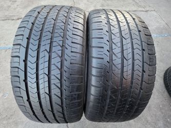 2 USED TIRES GOODYEAR 245/45/20