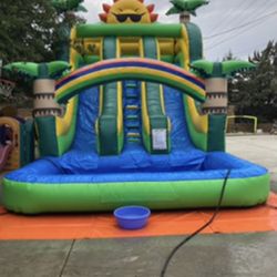18ft Double Waterslide 