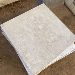 Porcelain Beige Colored Tile 13x13 17 Piece