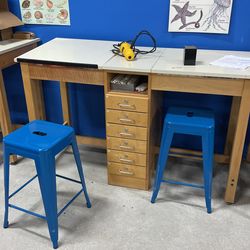 Dual Artist Table