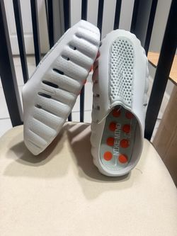 Nike Mind Body Slides White Orange size 41